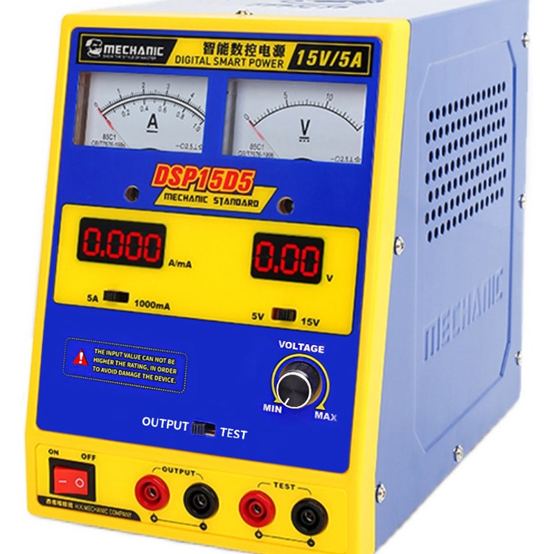 维修佬 手机维修直流稳压电源表 智能可调电流表 DSP15D5数显电源