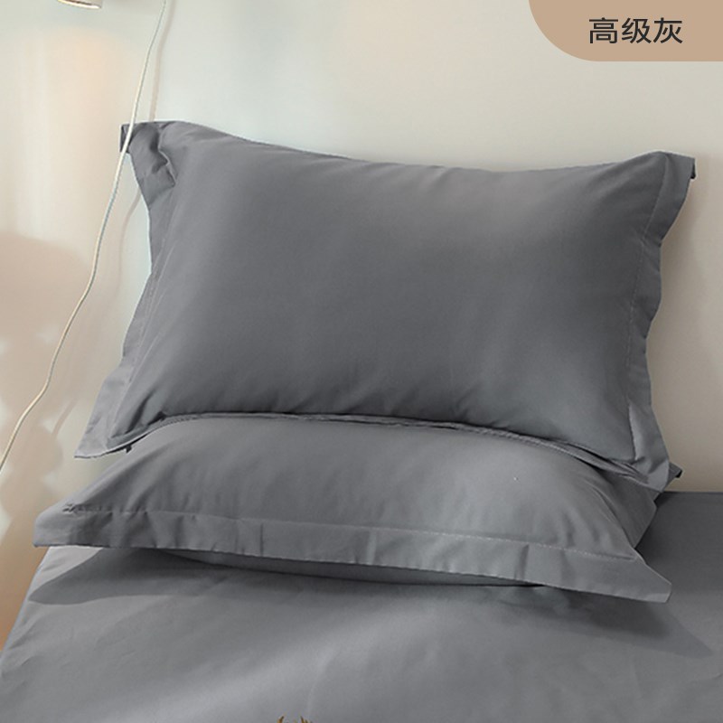 纯棉50x80大枕套一对装全棉48x74枕头套35x55单个40x60儿童30x50