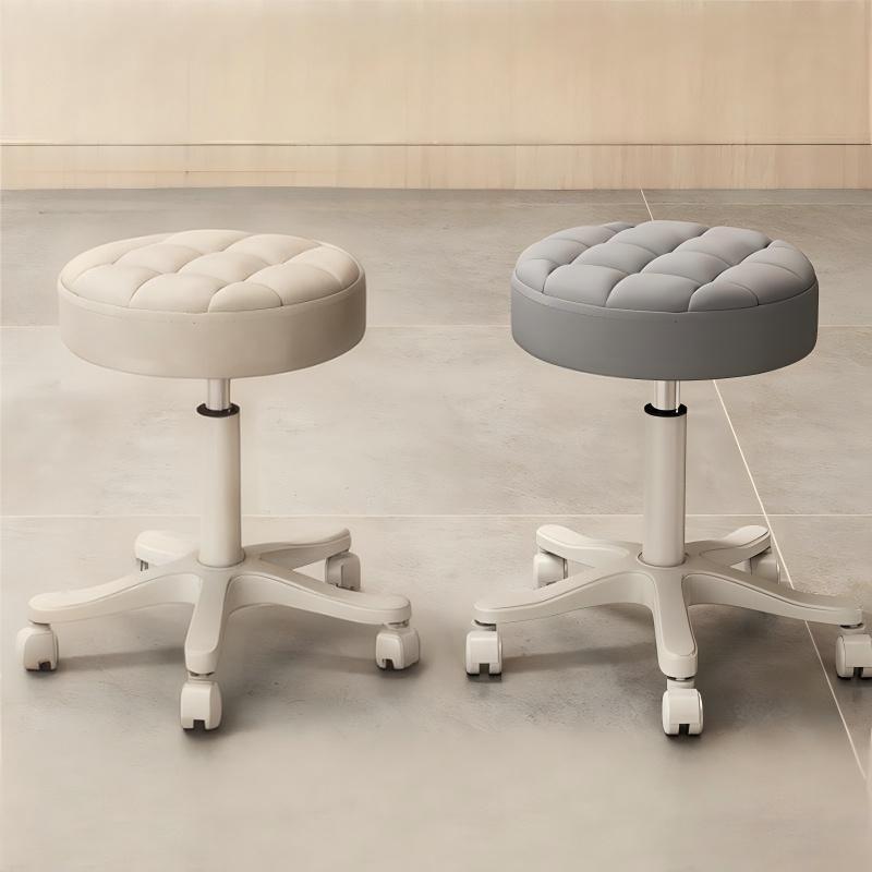 美容凳化妆师旋转椅美发甲店大工凳牙医专用升降椅吧万向滑轮圆凳
