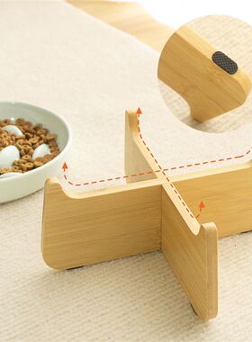 宠物陶瓷慢食碗减缓进食防噎防溢出防打翻帶架子狗食盆猫咪猫碗
