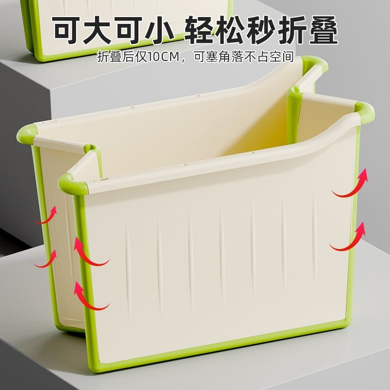 儿童泡澡桶冬天宝宝洗澡桶可折叠3到6到12岁浴桶家用可坐洗澡盆