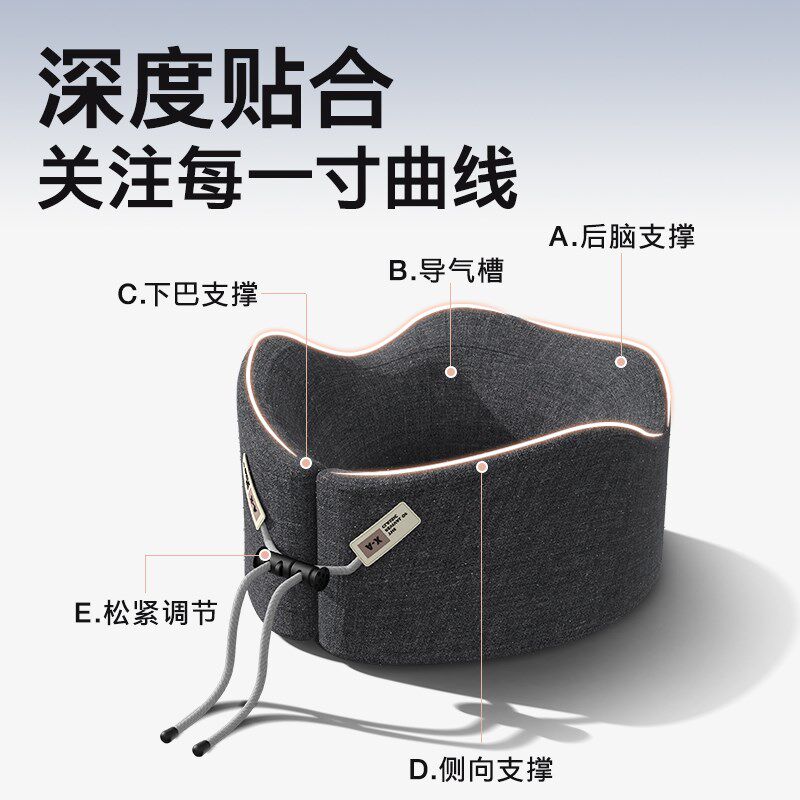 u型旅行枕头枕飞机枕头睡觉便携护颈神器支撑坐车长途护脖子靠枕