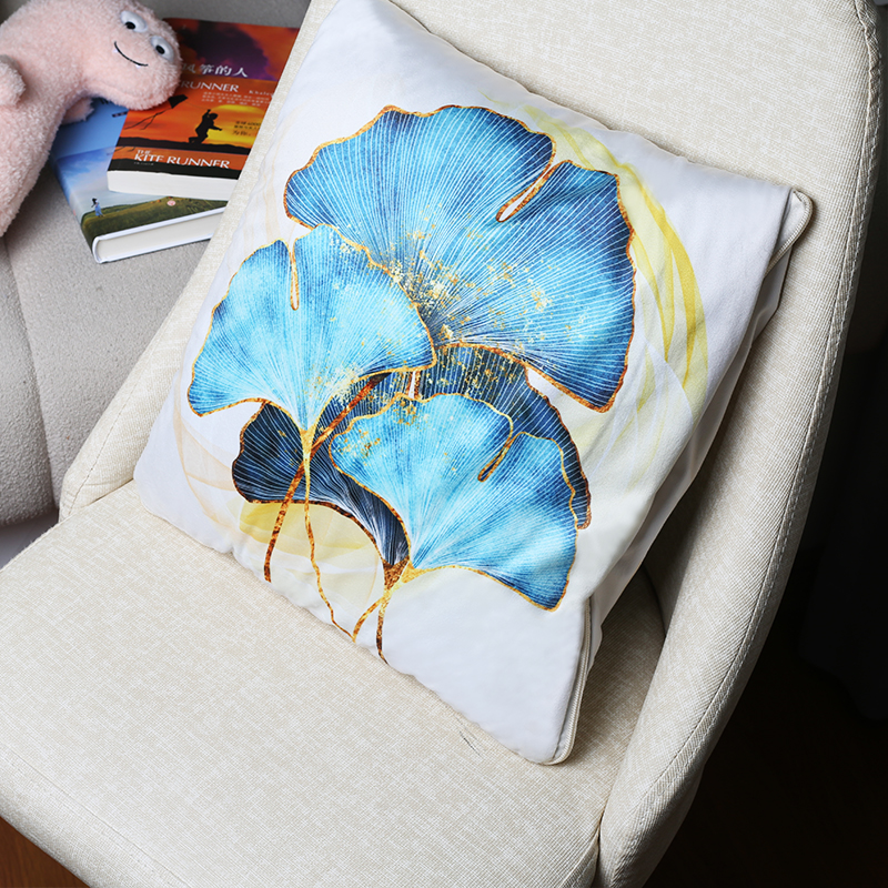 来图定制抱枕毯子订做LOGO广告数码印图法兰绒客厅汽车毛毯靠背枕