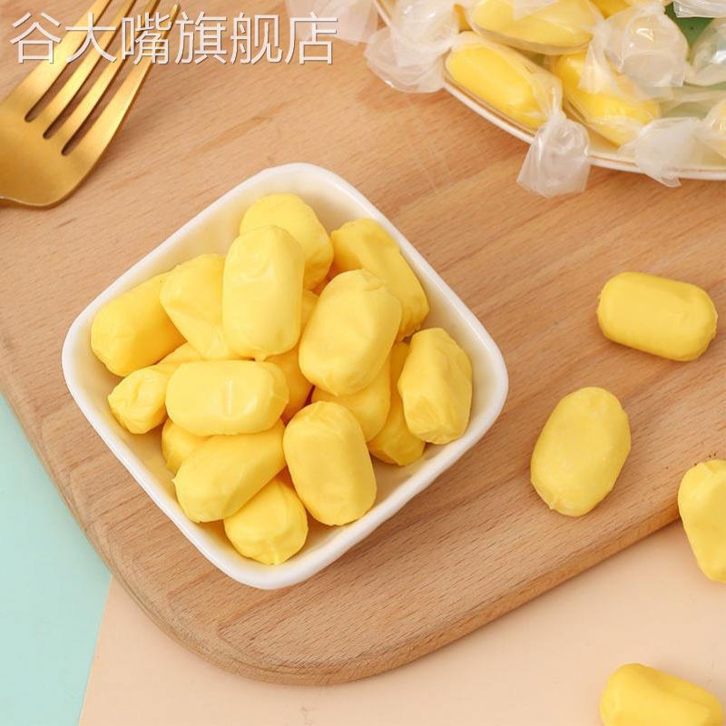 榴莲糖500g泰国风味正宗特浓榴莲味奶糖网红爆款小零食喜糖果年货