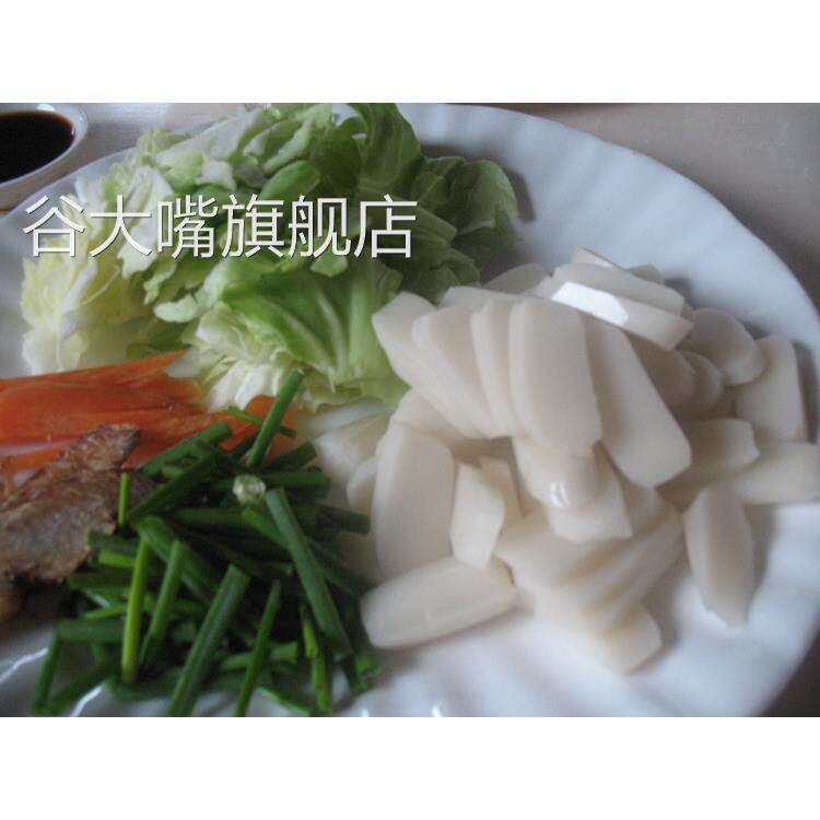 温州风味 宁波特产餐丰水磨白年糕 400克 真空包装 可炒可煮