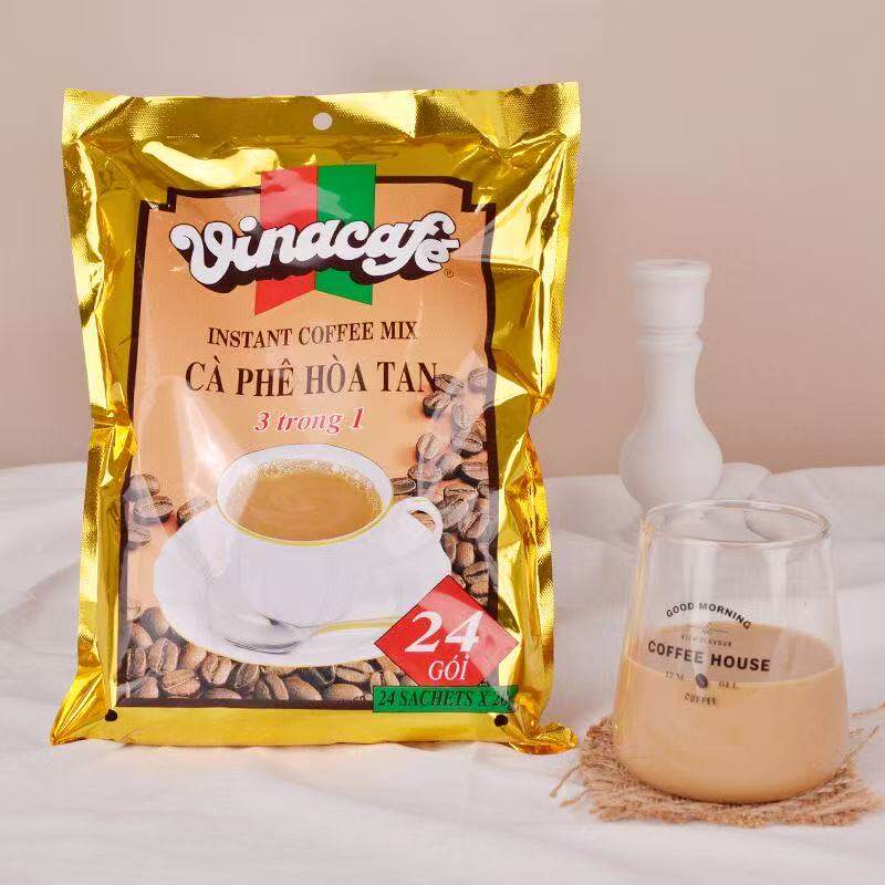 越南进口vinacafe威拿咖啡金装三合一速溶咖啡粉官方正品学生防困