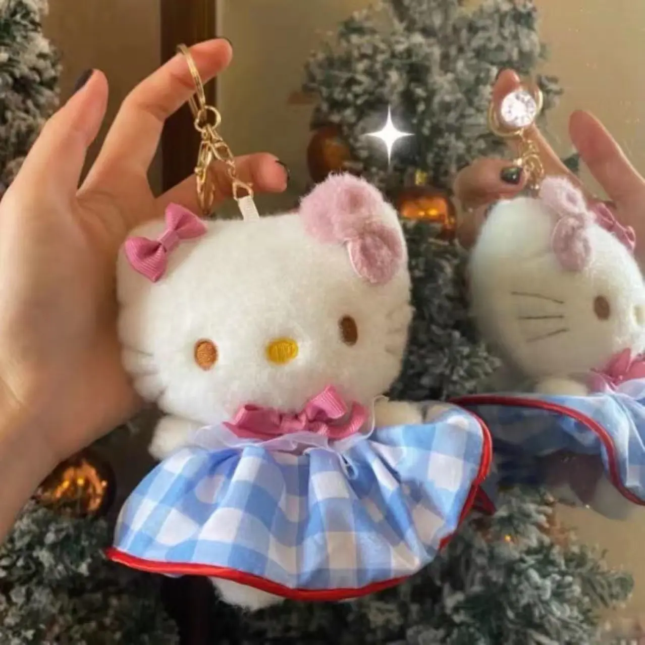挂件小玩偶kitty公仔少女心毛绒
