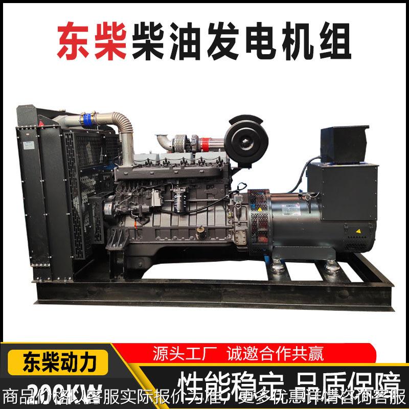 江苏动力 200kw柴油发电机组 无刷三相 工厂用电 200KW发电机
