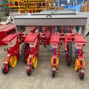 大型悬浮玉米高粱精播种机免耕种肥同施一体机
