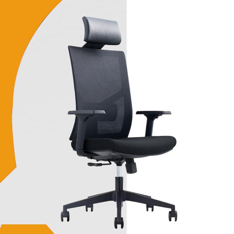 网布升降转椅高班椅职员办公椅工作椅弓形会议椅主播椅财务经理椅