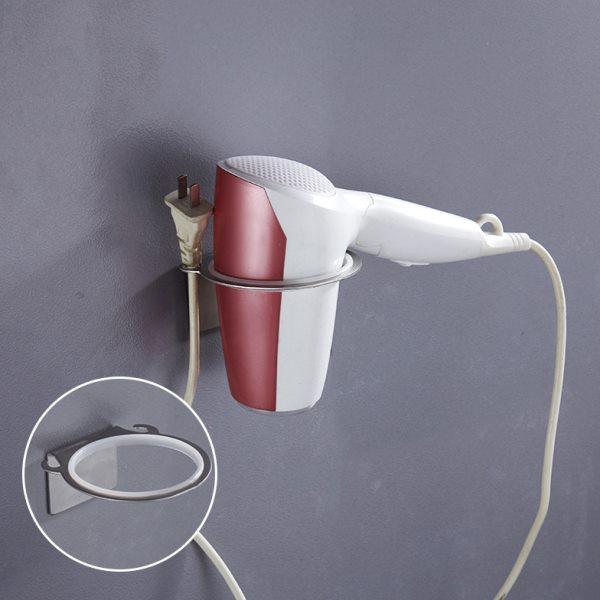 顿鼎304不锈钢吹风机架电吹风架卫生间置物架 免打孔壁挂8342,家庭/个人清洁工具,吹风机置物架,淘宝优惠券,粉丝福利购,淘宝优惠卷