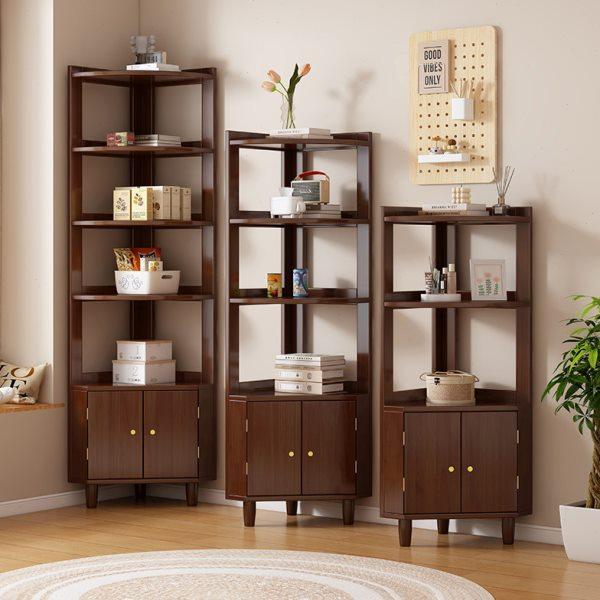 实木三角形转角柜现代简约直角柜家用小户型墙角柜多层收纳拐角柜,住宅家具,角柜,淘宝优惠券,粉丝福利购,淘宝优惠卷