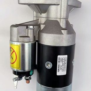 4D88启动机山河智能马达S13 PC50 332 PC40 洋马15齿起动机4TNV88