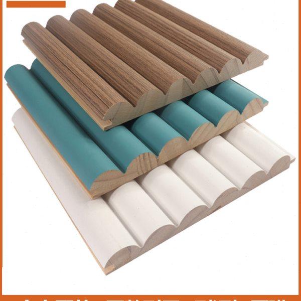 半圆实木格栅板电视背景墙装饰板弧形护墙板凹凸造型小长城波浪板,基础建材,原木板/实木板,淘宝优惠券,粉丝福利购,淘宝优惠卷