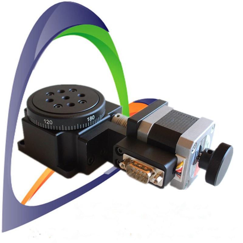 NT01RA60M光学精密电动旋转台科研微调位移台角位台回转台滑台