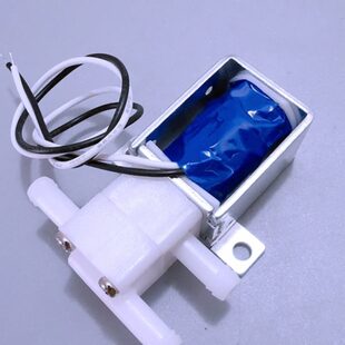 DC12V两通三通迷你水阀微型电磁水阀排水阀煮茶机常闭型常开型水