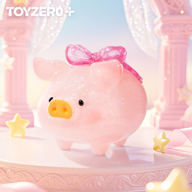 零加TOYZERO罐头猪LuLu 猪光闪闪吊卡手办可爱玩具桌面摆件礼物