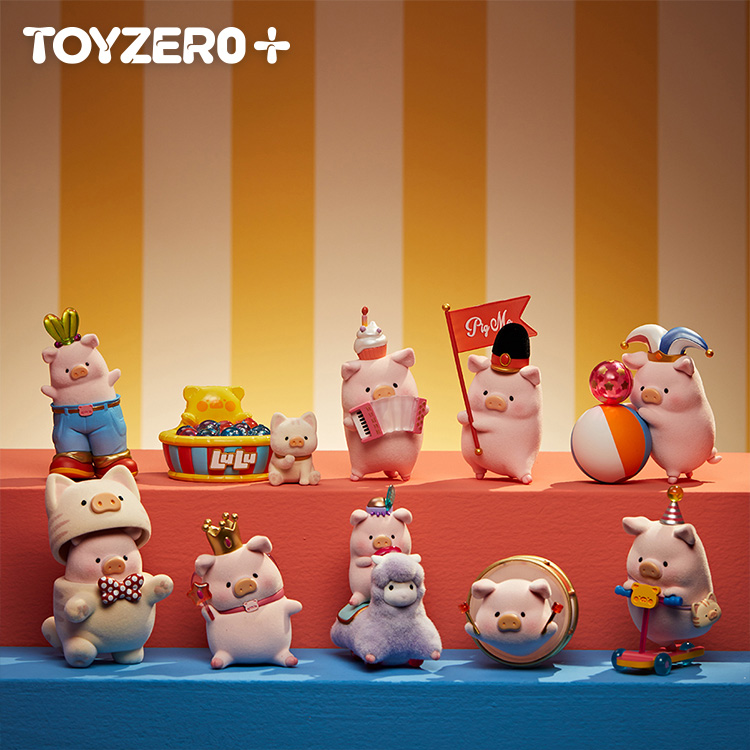 零加TOYZERO罐头猪LuLu欢乐时光系列盲盒手办玩具公仔玩偶摆件