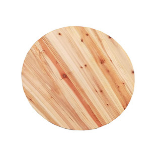 加厚圆桌面实木家用圆桌子台面酒店饭店酒楼聚餐杉木方桌面板桌子