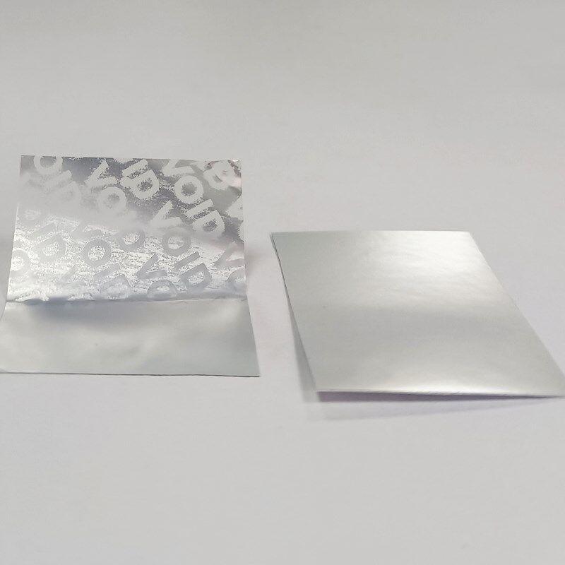 VOID防撕防拆封口贴纸揭开留字防伪标封条不干胶空白标签碳带打印