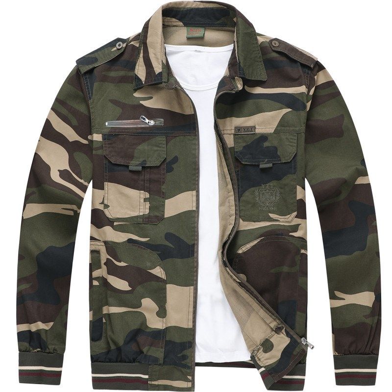 夏季薄款迷彩工作服套装男耐磨纯棉夏装宽松夏天全棉焊工劳保服