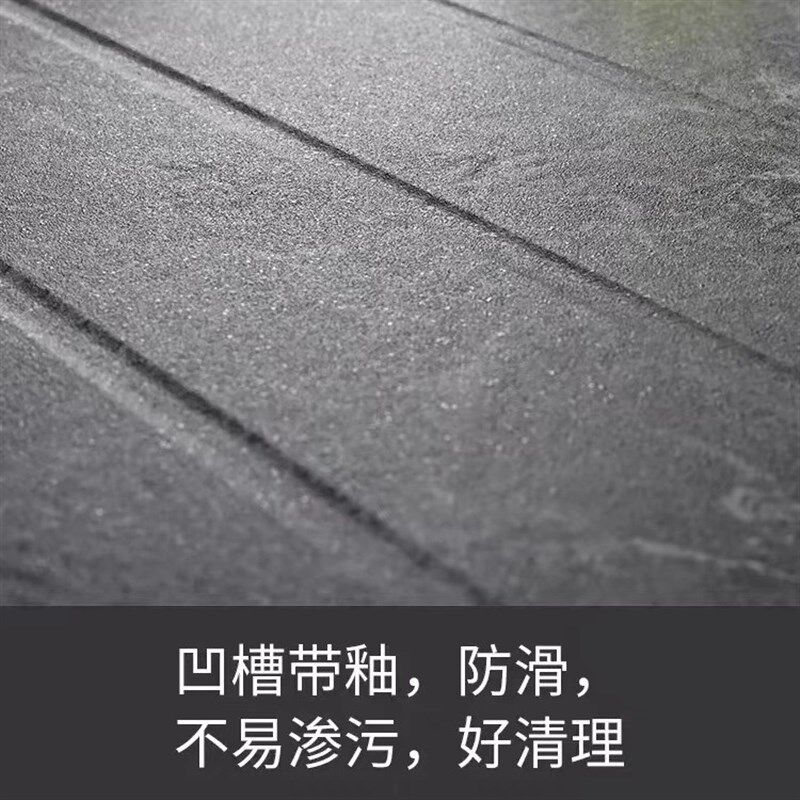 淋浴房地板石卫生间浴室防滑石大理石防滑板淋浴间淋浴室拉槽瓷砖