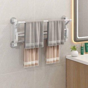 新款挂在门上的鞋架悬浮挂壁式免打孔门后拖鞋架浴室卫生间斜放式