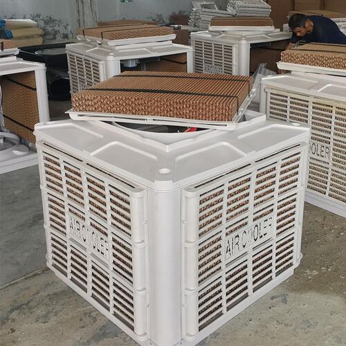 车间厂房降温设备湿帘水冷风机 移动式工业冷风机 蒸发式水帘空调