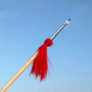 标准竞赛a红缨枪 武术表演日常训练 儿童安全枪头电镀 男女比赛用