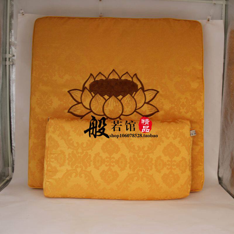 包邮 天然椰丝垫禅 坐垫 高档方形莲花坐禅垫 拜垫U(打坐垫) 瑜伽
