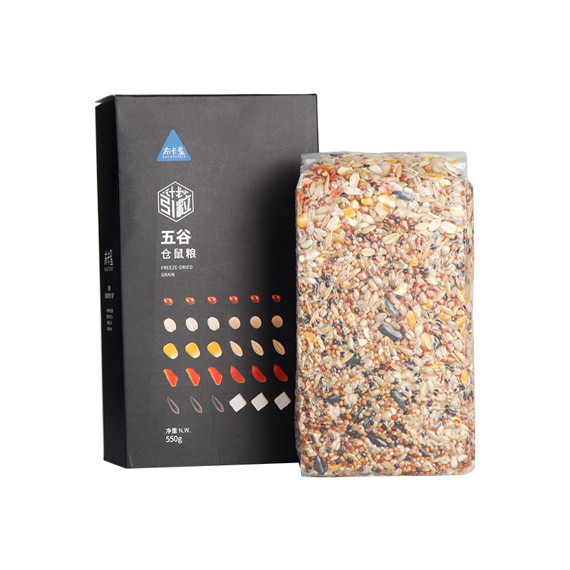 布卡星仓鼠粮食五谷粮营养主粮饲料500g金丝熊食物小仓鼠用品