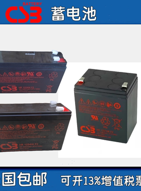 CSB蓄电池HR1221WF2 HR1227WF2 HR1234WF2 HR1224WF2全新应急电源