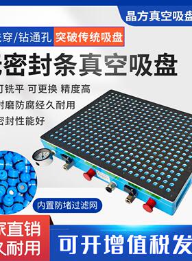 无密封条真空吸盘 工业用多孔真空吸盘 强力吸附400x600mm