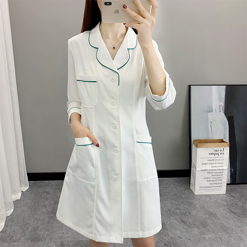 美容院工作服女夏季薄款