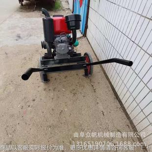 汽油柴油机高程大流量大功灌率水泵农用抽溉自吸泵手抬CUF扬消防