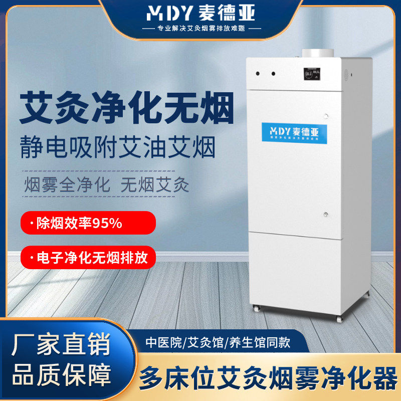 艾灸烟雾净化器大型馆除