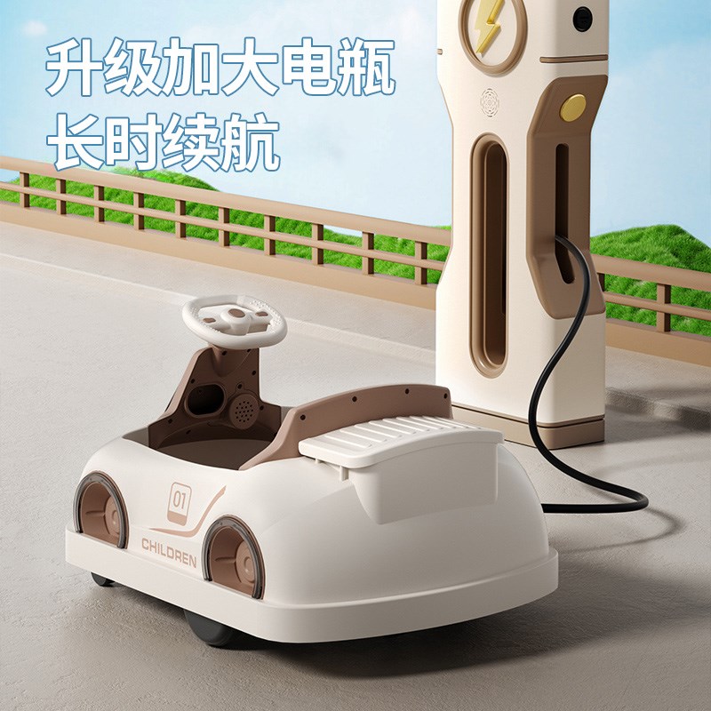 儿童电动碰碰车小孩婴儿玩具车可坐人带遥控宝宝四轮汽车充电童车