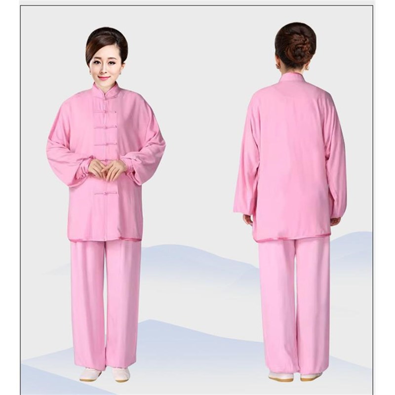 新款TOE极服女练功服晨练武术表服演服男2夏季024全棉太极太