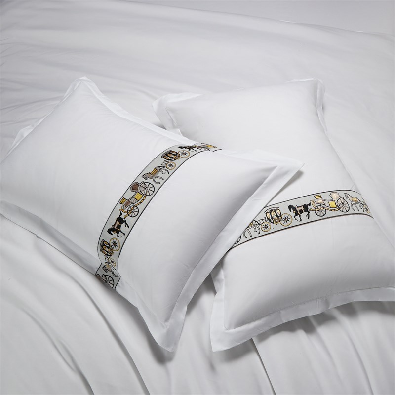 星级酒店四件套纯白套件宾馆旅馆宿舍床上用品三件套民宿旅店布草