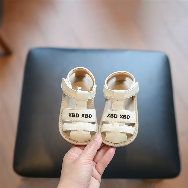 男宝凉鞋1一3岁宝宝鞋软底婴儿学步鞋夏季新款女宝鞋子透气幼儿鞋