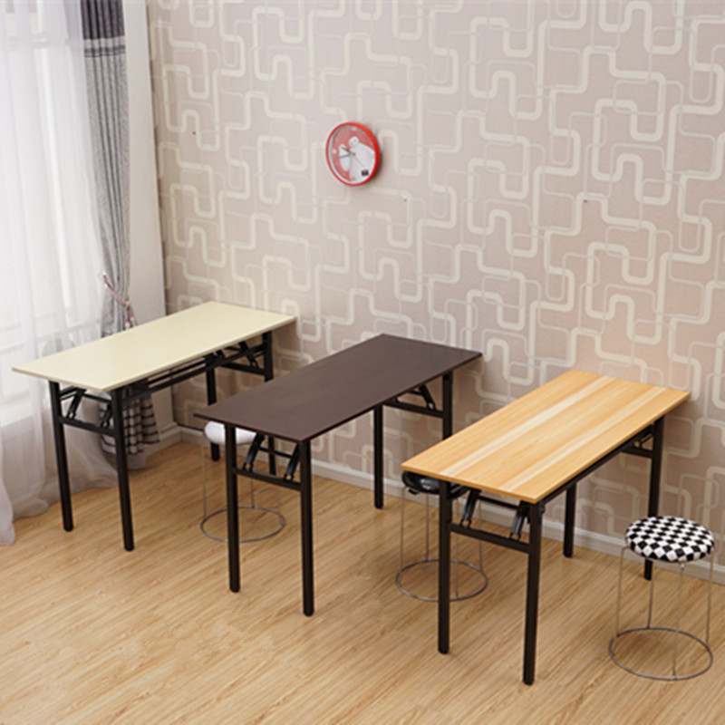 折叠餐桌长方形桌子家用小型活动户外培训便携简易长条桌子电脑桌