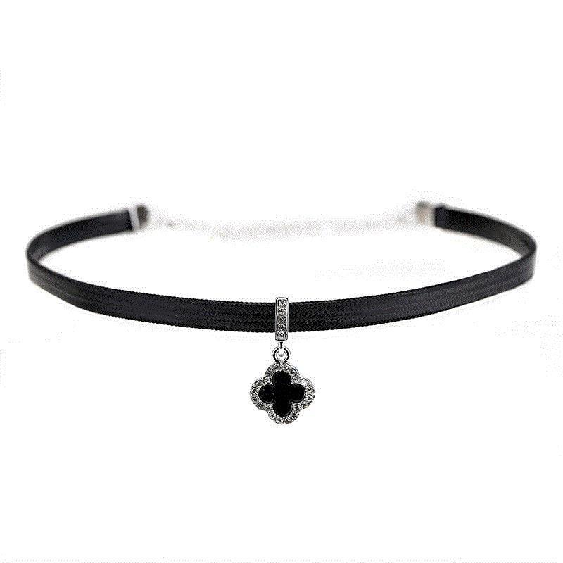 四叶草choker颈链项圈女