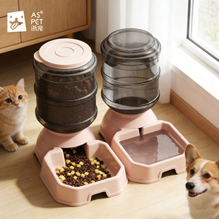 猫咪饮水机狗狗宠物自动喂食器猫喂水喝水续水神器流动不插电水壶