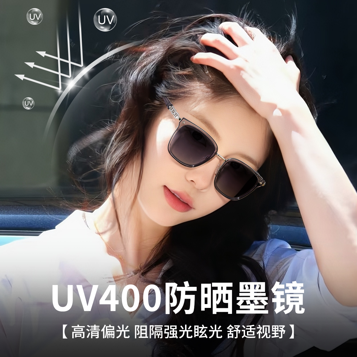 偏光防眩光防紫外线墨镜
