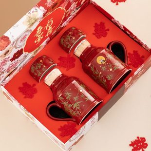 茶具小泡茶杯杯乔迁暖生日新居具办公室搬家唐呈结婚礼物暖壶居套