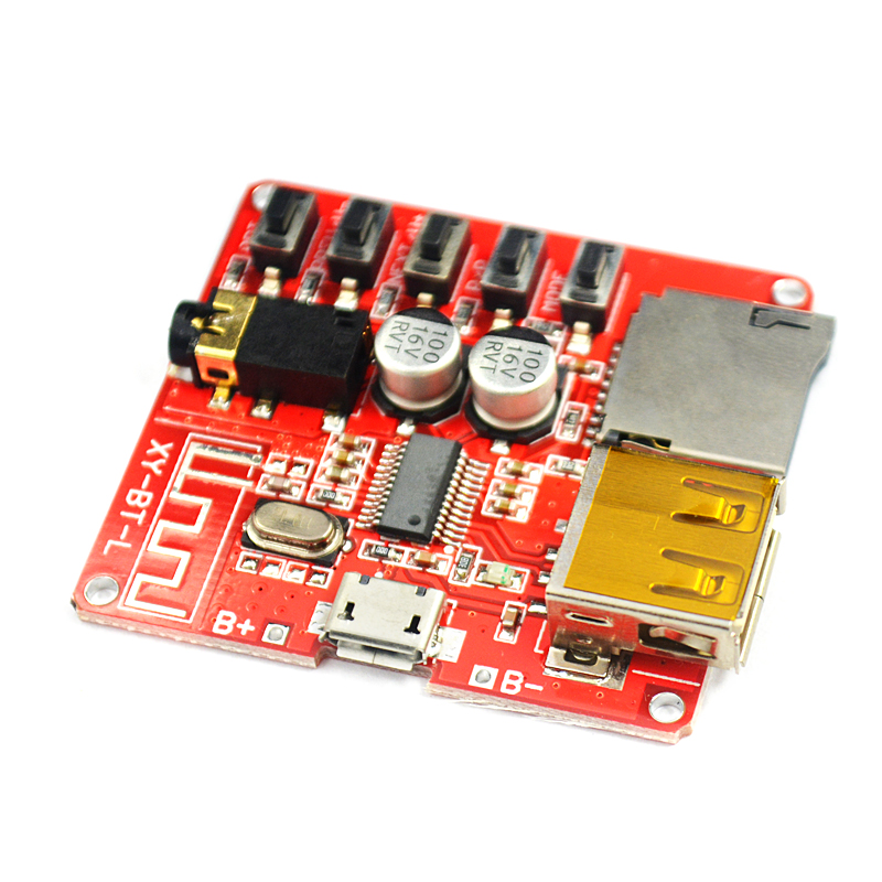 蓝牙功放板蓝牙音频接收器模块车载蓝牙音箱产板改装小diy主板mp3