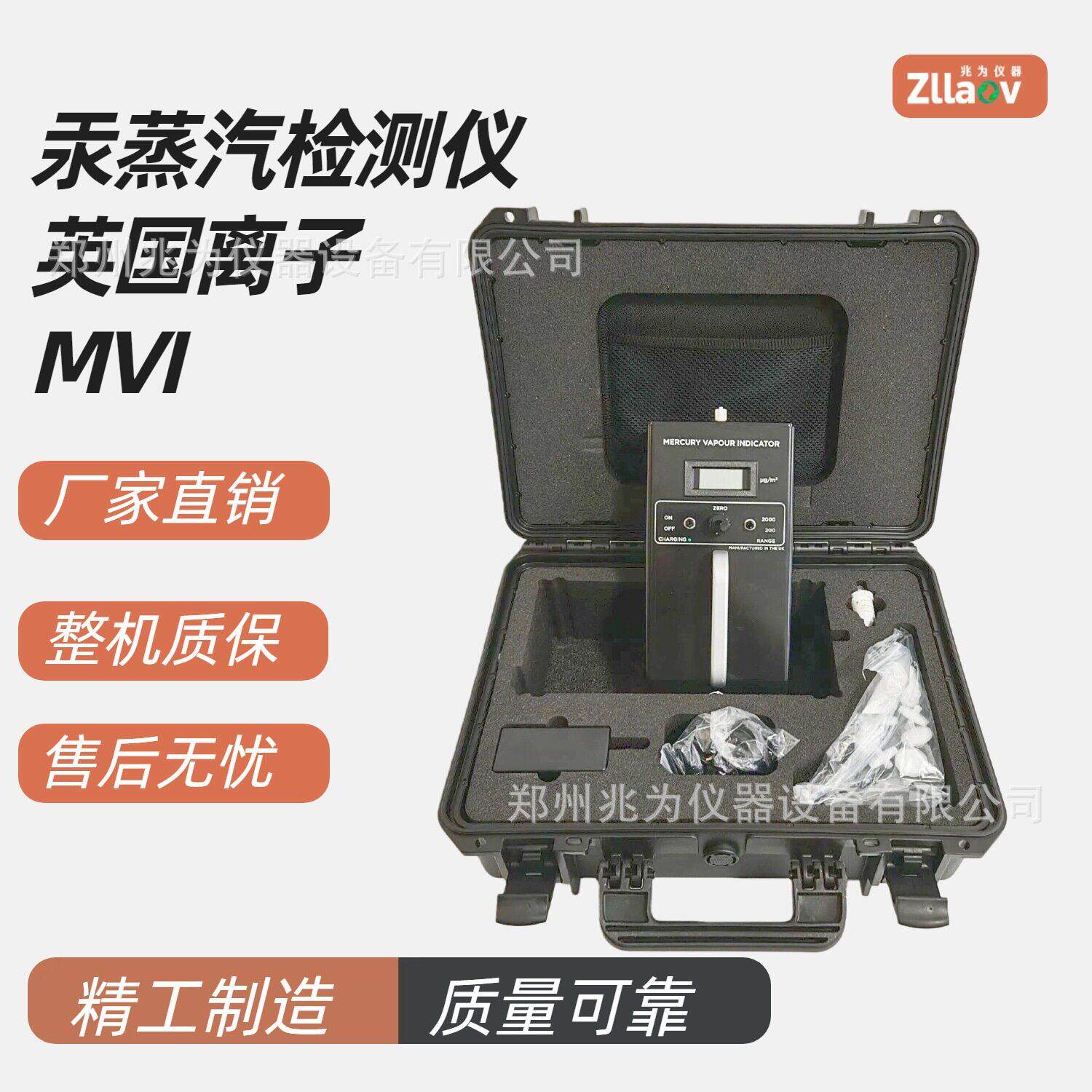 英国离子MVI汞蒸汽检测仪 虎牌ION便携式数据型汞蒸气测试仪