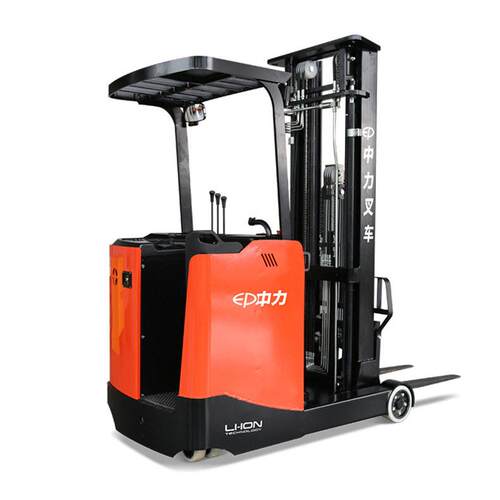 CQD15S全电动堆车1.5T站驾前移式电动叉车锂电纯电动堆垛车