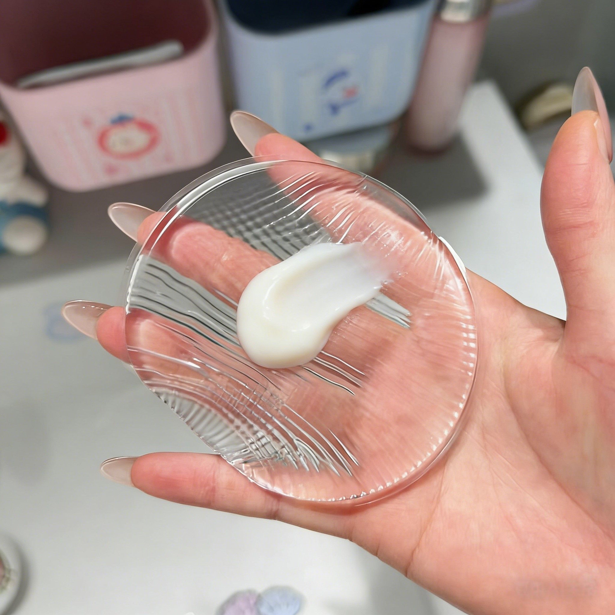 透明硅胶粉扑擦身体乳手套结婚涂抹素颜霜不吃乳护肤神器懒人手套,家庭/个人清洁工具,搓澡巾,淘宝优惠券,粉丝福利购,淘宝优惠卷