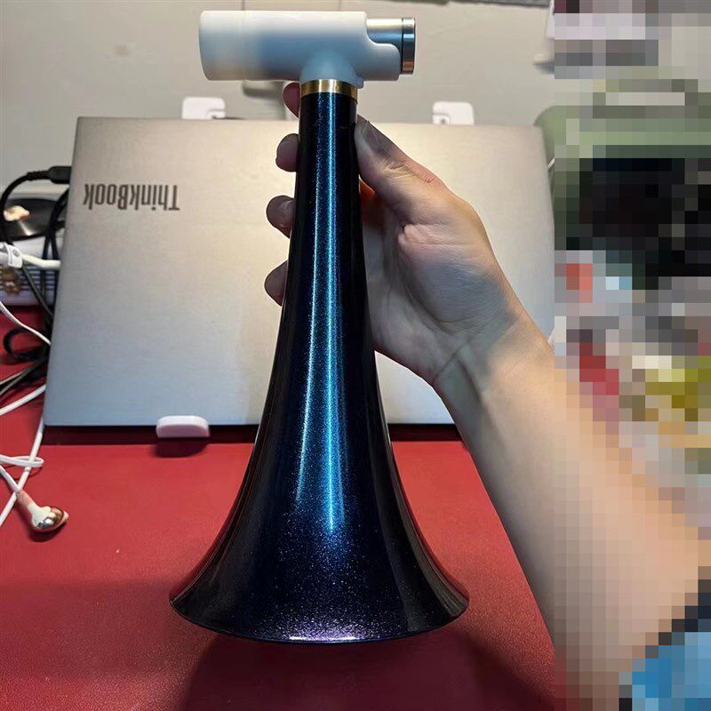 演奏级卡祖笛三体色系双笛膜大喇N叭金属款变色卡祖笛